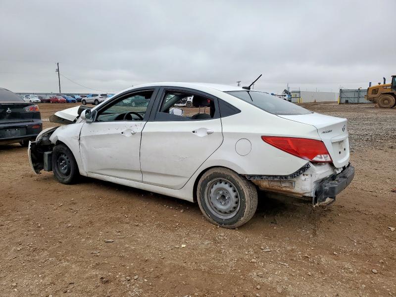 KMHCT4AEXFU878425 - 2015 HYUNDAI ACCENT GLS 白色 照片 2