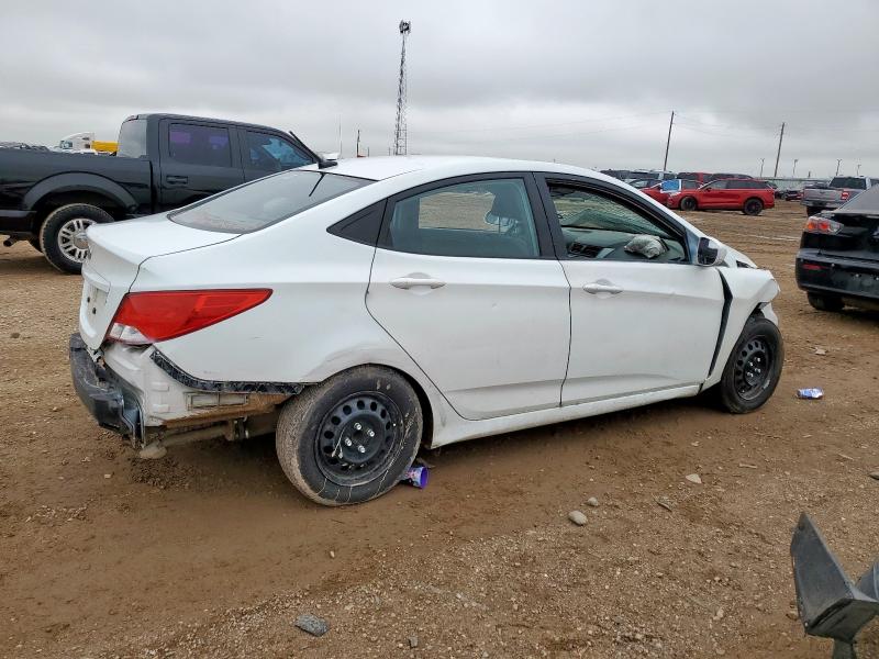 KMHCT4AEXFU878425 - 2015 HYUNDAI ACCENT GLS 白色 照片 3