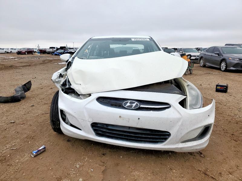 KMHCT4AEXFU878425 - 2015 HYUNDAI ACCENT GLS 白色 照片 5