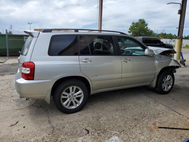 JTEDW21A260010410 - 2006 TOYOTA HIGHLANDER HYBRID SILVER photo 3