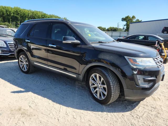 1FM5K8F80GGC13247 - 2016 FORD EXPLORER LIMITED BLACK photo 4