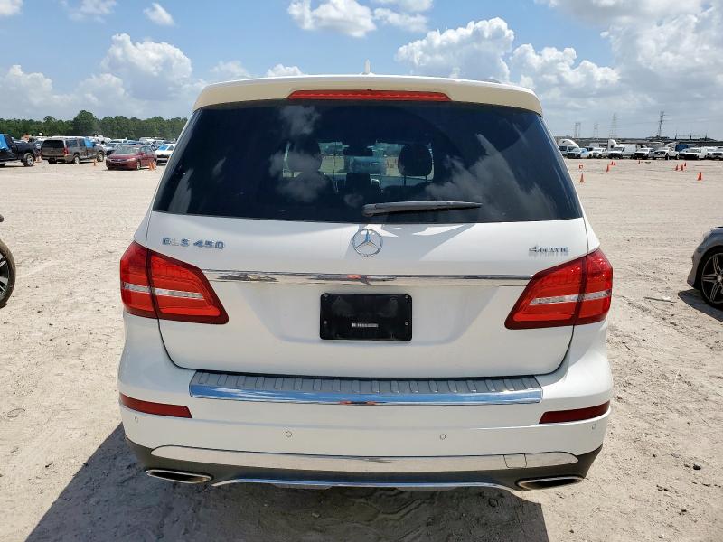 4JGDF6EE8HA889770 - 2017 MERCEDES-BENZ GLS 450 4MATIC WHITE photo 6