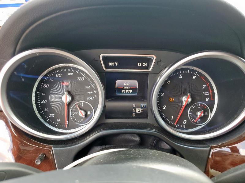 4JGDF6EE8HA889770 - 2017 MERCEDES-BENZ GLS 450 4MATIC WHITE photo 9