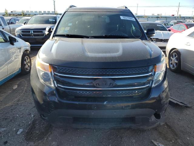 1FM5K8F85EGA86606 - 2014 FORD EXPLORER LIMITED BLACK photo 5