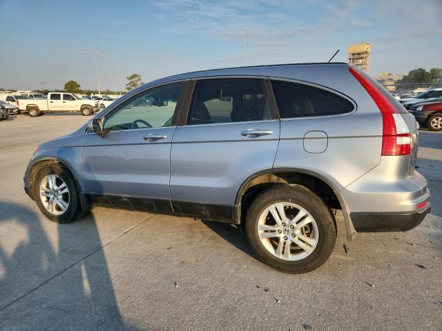 5J6RE3H77BL050966 - 2011 HONDA CR-V EXL 蓝色 照片 2