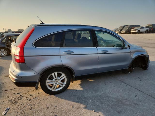 5J6RE3H77BL050966 - 2011 HONDA CR-V EXL 蓝色 照片 3