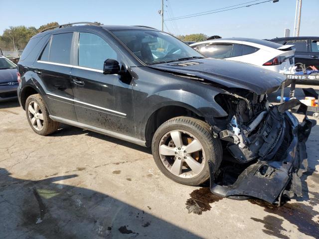 4JGBB8GB0BA716205 - 2011 MERCEDES-BENZ ML 350 4MATIC BLACK photo 4
