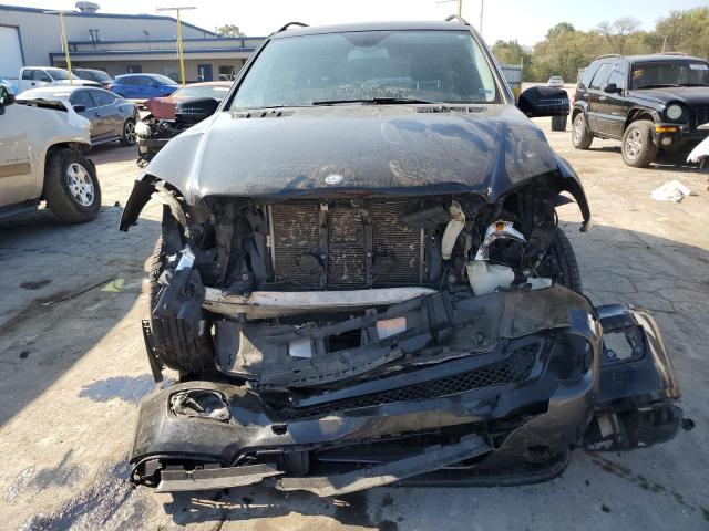 4JGBB8GB0BA716205 - 2011 MERCEDES-BENZ ML 350 4MATIC BLACK photo 5