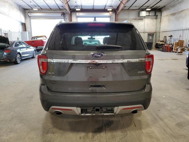 1FM5K8D88HGD96997 - 2017 FORD EXPLORER XLT 灰色 照片 6