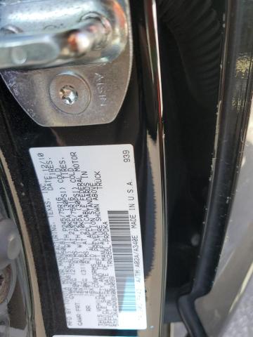 5TFJX4GNXBX003099 - 2011 TOYOTA TACOMA DOUBLE CAB BLACK photo 12