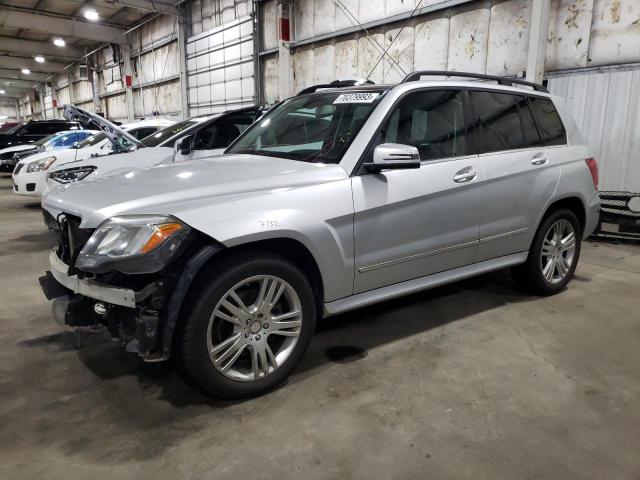 WDCGG8JB4DG081861 - 2013 MERCEDES-BENZ GLK 350 4MATIC SILVER photo 1