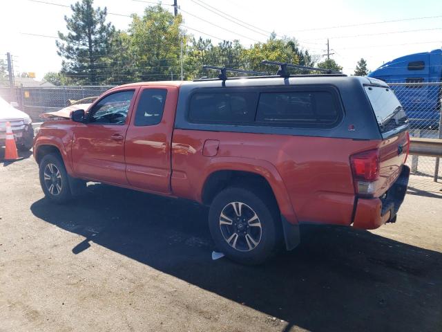 5TFSZ5AN4GX028665 - 2016 TOYOTA TACOMA ACCESS CAB ORANGE photo 2