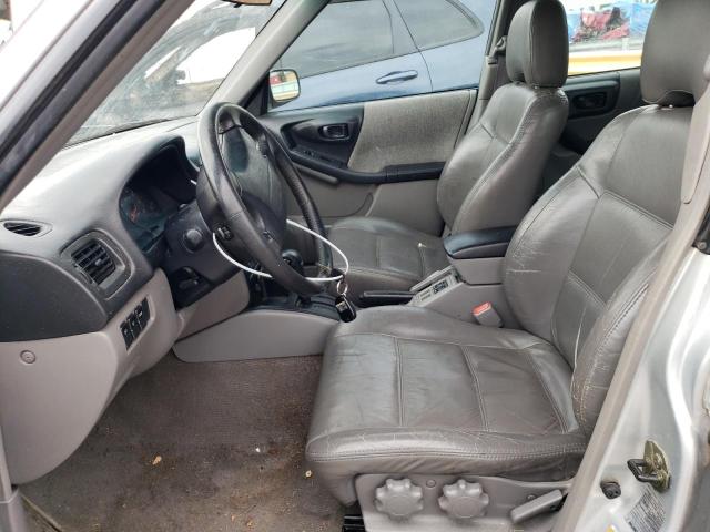 JF1SF65672H732630 - 2002 SUBARU FORESTER S 银色 照片 7