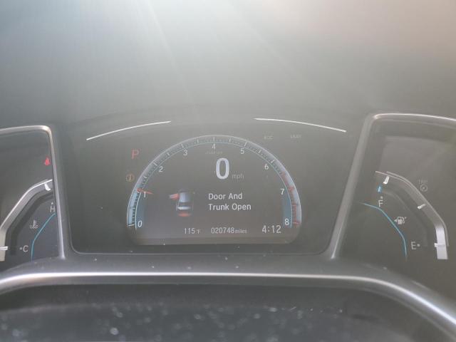 19XFC1F30LE020284 - 2020 HONDA CIVIC EX BLUE photo 9