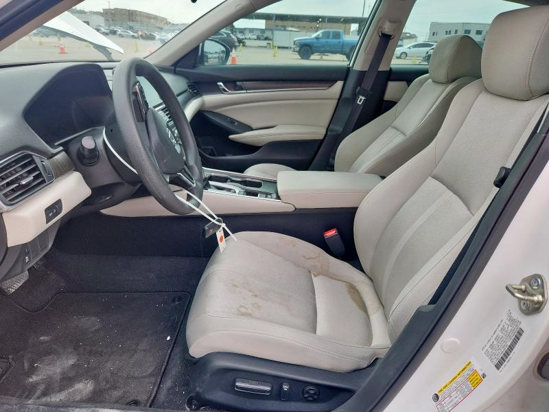 1HGCV1F40KA007303 - 2019 HONDA ACCORD EX 白色 照片 7