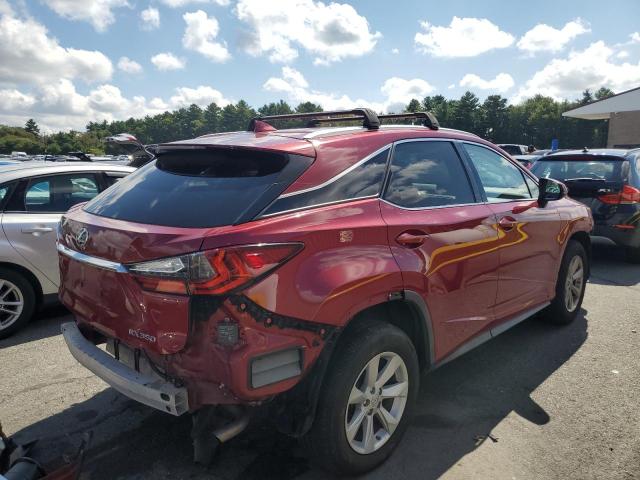 2T2BZMCA8HC067923 - 2017 LEXUS RX 350 BASE RED photo 3
