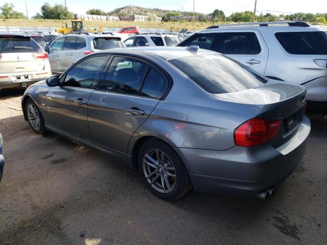 WBAPK7C54BA817183 - 2011 BMW 328 XI GRAY photo 2