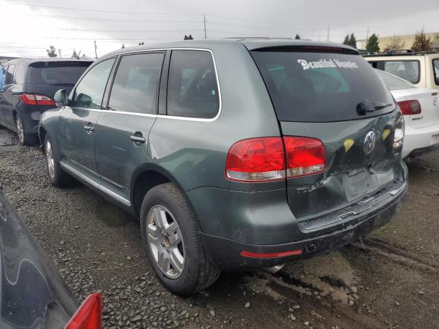 WVGEM67L54D020963 - 2004 VOLKSWAGEN TOUAREG 4.2 GREEN photo 2