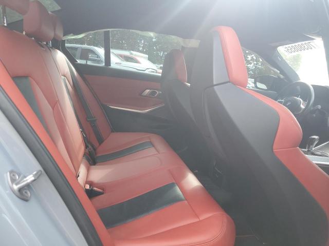 WBS33AY04NFM43795 - 2022 BMW M3 COMPETITION GRAY photo 10