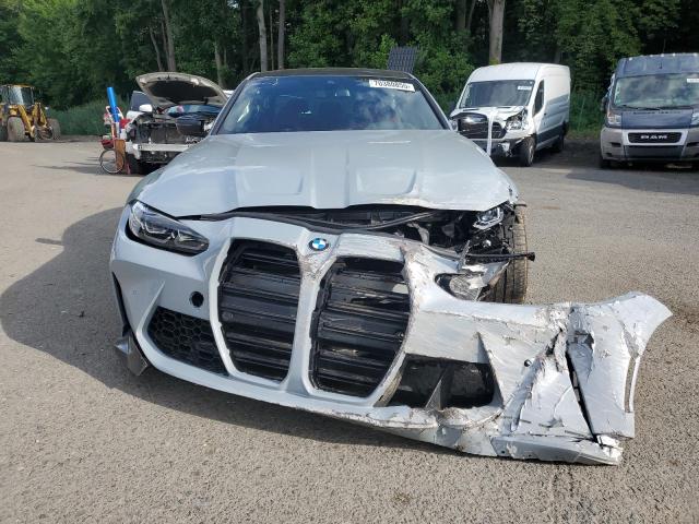 WBS33AY04NFM43795 - 2022 BMW M3 COMPETITION GRAY photo 5