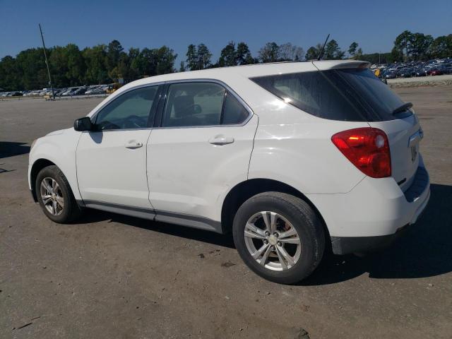 2GNALBEK4D1257469 - 2013 CHEVROLET EQUINOX LS WHITE photo 2