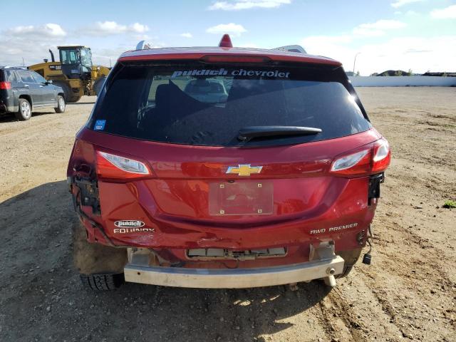 3GNAXXEVXLS614555 - 2020 CHEVROLET EQUINOX PREMIER RED photo 6