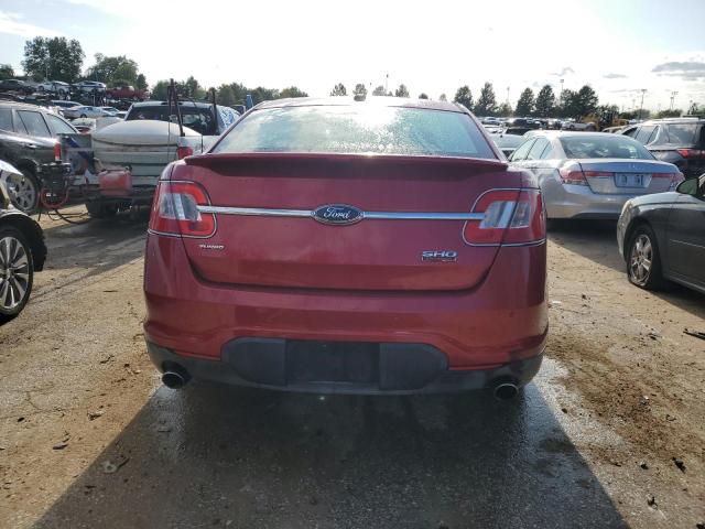 1FAHP2KT9AG108486 - 2010 FORD TAURUS SHO RED photo 6