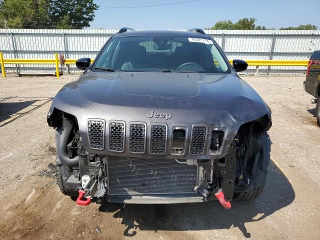 1C4PJMBX8ND555596 - 2022 JEEP CHEROKEE TRAILHAWK ნაცრისფერი ფოტო 5