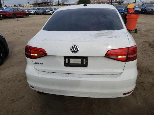 3VW2K7AJ6FM349525 - 2015 VOLKSWAGEN JETTA BASE WHITE photo 6