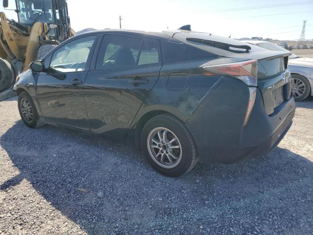 JTDKARFU1J3057506 - 2018 TOYOTA PRIUS BLACK photo 2