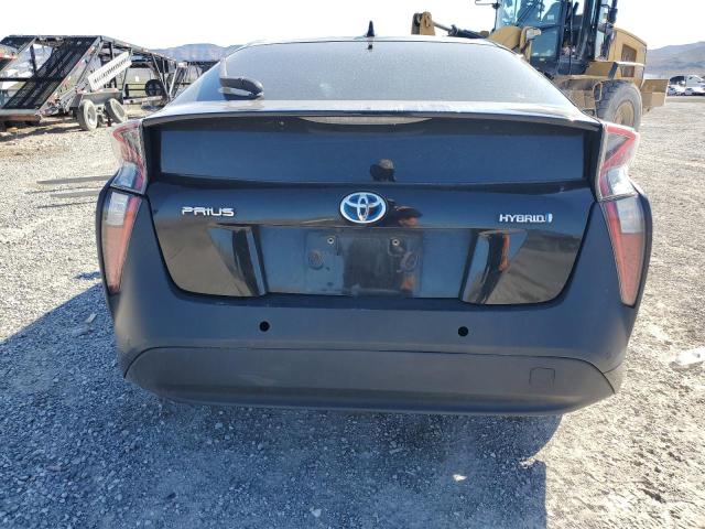 JTDKARFU1J3057506 - 2018 TOYOTA PRIUS BLACK photo 6