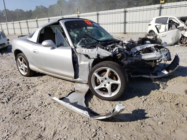 JM1NB353010201144 - 2001 MAZDA MX-5 MIATA BASE SILVER photo 4