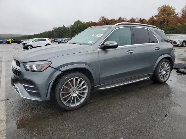 4JGFB5KB5MA467538 - 2021 MERCEDES-BENZ GLE 450 4MATIC GRAY photo 1