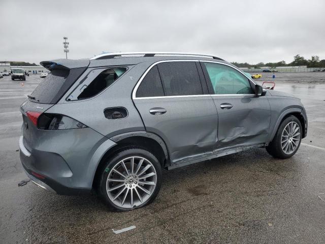 4JGFB5KB5MA467538 - 2021 MERCEDES-BENZ GLE 450 4MATIC GRAY photo 3