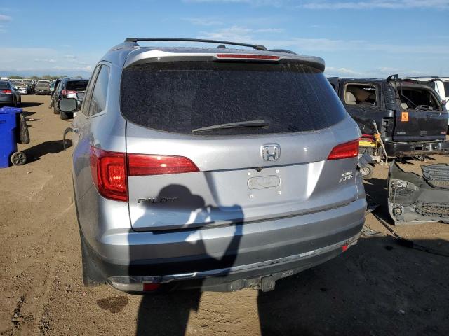 5FNYF6H02GB050595 - 2016 HONDA PILOT ELITE SILVER photo 6