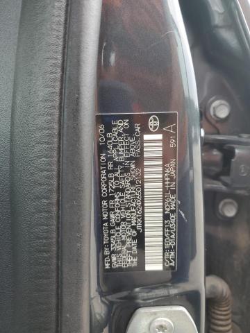 JTKKT624X65012132 - 2006 TOYOTA SCION XA GRAY photo 12