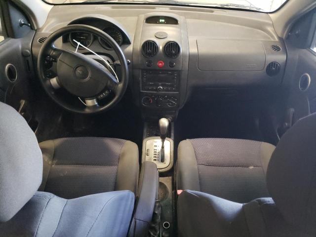 KL1TD66677B779676 - 2007 CHEVROLET AVEO BASE Сұр фото 8