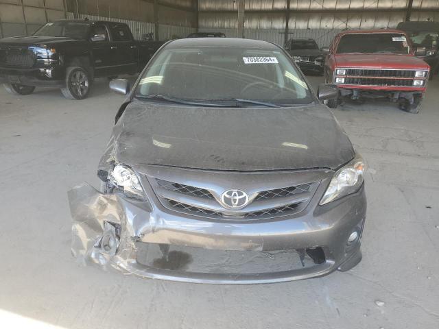 5YFBU4EE9DP224663 - 2013 TOYOTA COROLLA BASE GRAY photo 5