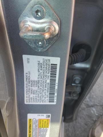 19XFL1H85NE023385 - 2022 HONDA CIVIC SPORT TOURING SILVER photo 13