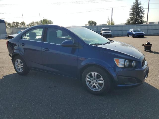 1G1JC5SHXD4188271 - 2013 CHEVROLET SONIC LT BLUE photo 4