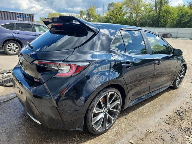 JTNK4RBEXK3034759 - 2019 TOYOTA COROLLA SE أسود صورة 3