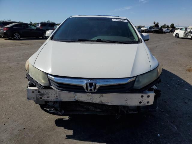 2HGFB2F86CH584564 - 2012 HONDA CIVIC EX WHITE photo 5