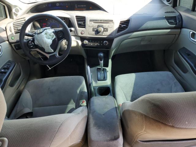 2HGFB2F86CH584564 - 2012 HONDA CIVIC EX WHITE photo 8