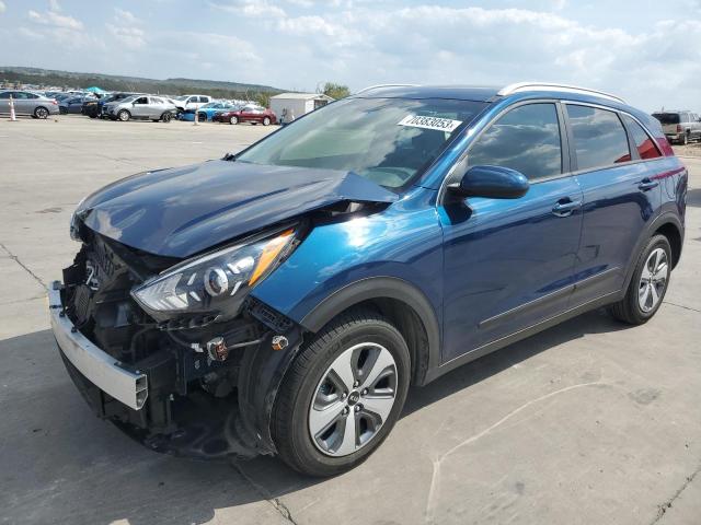 KNDCB3LC8M5486905 - 2021 KIA NIRO LX BLUE photo 1