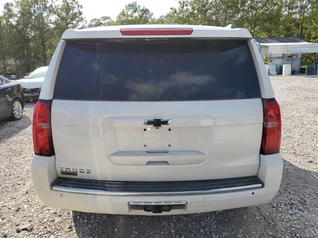 1GNSCCKC3FR171796 - 2015 CHEVROLET TAHOE C1500 LTZ WHITE photo 6