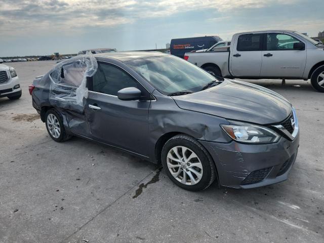 3N1AB7AP7JL647666 - 2018 NISSAN SENTRA S GRAY photo 4