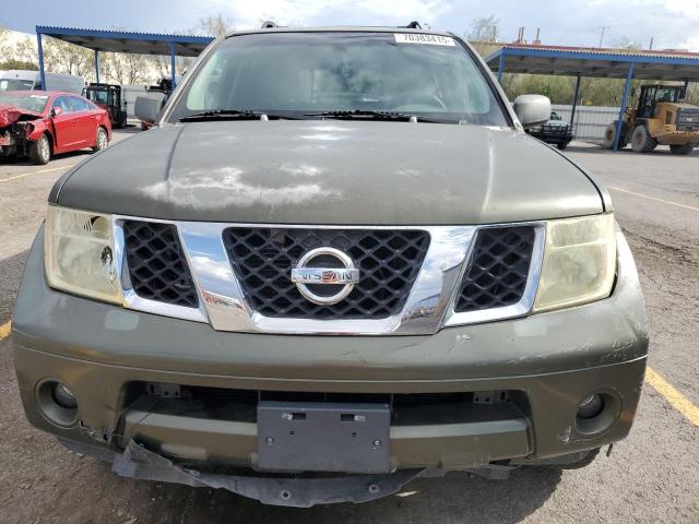 5N1AR18W95C762446 - 2005 NISSAN PATHFINDER LE Yeşil fotoğraf 5