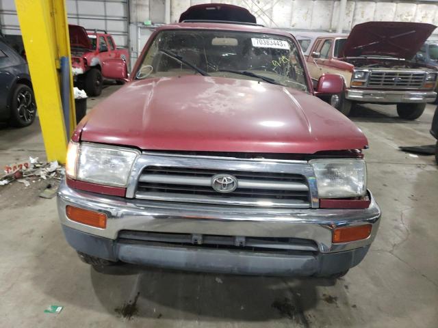 JT3HN86R2V0077733 - 1997 TOYOTA 4RUNNER SR5 RED photo 5