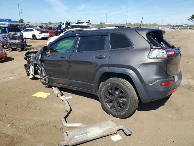 1C4PJMBS4HW644966 - 2017 JEEP CHEROKEE TRAILHAWK ნაცრისფერი ფოტო 2