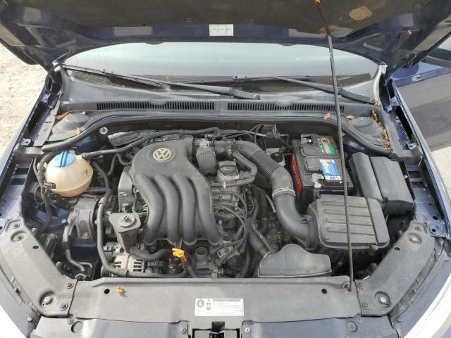 3VW2K7AJ2BM336622 - 2011 VOLKSWAGEN JETTA BASE BLUE photo 11